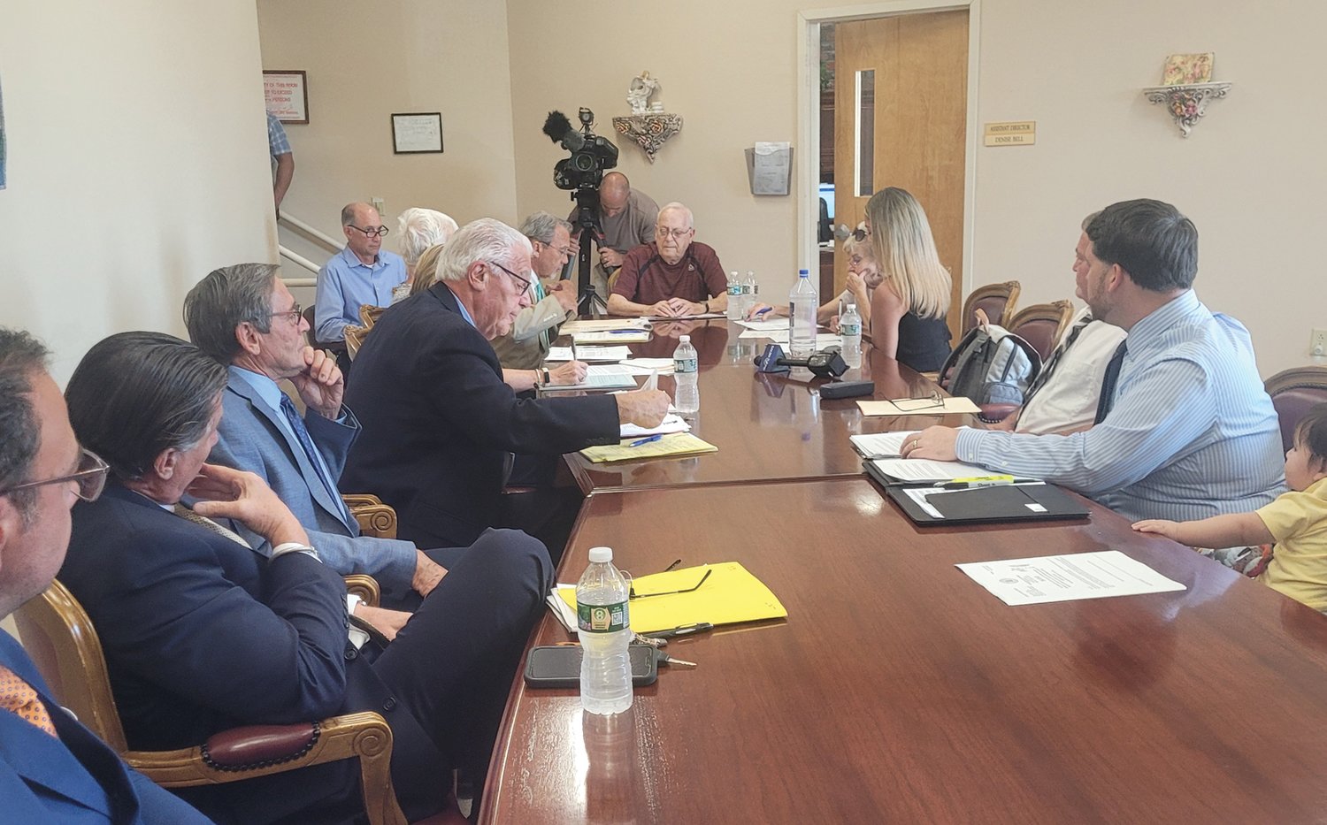 BRIEF HEARING: The Johnston Board of Canvassers soundly rejected Rep. Ed Cardillo’s residency complaint he filed against his nephew and opponent Dennis Cardillo. Dennis Cardillo insists he lives within District 42. Rep. Ed Cardillo insists the challenger is lying and has vowed to file a new complaint with the board.